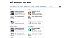 Desktop Screenshot of neisyapabilirim.com