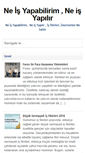 Mobile Screenshot of neisyapabilirim.com